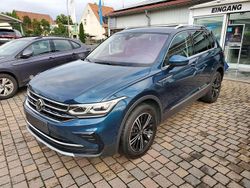 Nightshade blue (metallic) Gebraucht 2022 VW Tiguan Elegance SUV | 28.995 € (Fairer Preis)