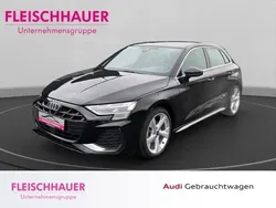 Schwarz Gebraucht 2024 Audi A3 Sportback S-Line Limousine | 36.290 € (Superpreis)