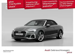 Chronosgrau metallic Gebraucht 2023 Audi A5 Cabriolet S-Line Cabrio | 44.770 € (Fairer Preis)