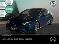 Blau Gebraucht 2022 Mercedes EQE350 Electric Art Limousine | 40.990 € (Superpreis)