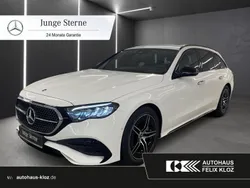 Weiß Gebraucht 2024 Mercedes E200 AMG Kombi | 53.700 € (Teuer)