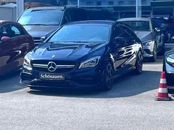 Blau Gebraucht 2018 Mercedes CLA45 AMG Shooting Brake AMG Kombi | 34.199 € (Etwas zu teuer)