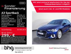 Navarrablau metallic Gebraucht 2024 Audi A3 Advanced Plus Limousine | 26.930 € (Guter Preis)