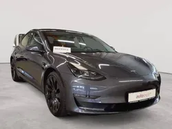 Midnight silver metallic Gebraucht 2021 Tesla Model 3 Performance Limousine | 24.990 € (Superpreis)
