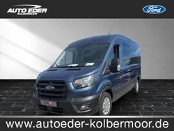 Chromablau (blau) Gebraucht 2023 Ford Transit Trend Kombi | 39.880 € (Fairer Preis)