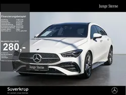 Weiß Gebraucht 2024 Mercedes CLA200 Shooting Brake Premium Kombi | 32.720 € (Fairer Preis)