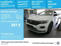 Weiß Gebraucht 2021 VW T-Roc Cabriolet R-line Cabrio | 26.991 € (Fairer Preis)