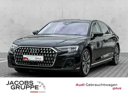 Mythosschwarz metallic Gebraucht 2024 Audi A8L Ambiente Limousine | 72.840 € (Guter Preis)