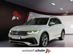 Pure white Gebraucht 2021 VW Tiguan R-line SUV | 27.480 € (Guter Preis)