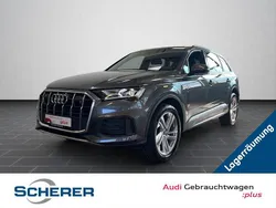Samuraigrau metallic (metallic) Gebraucht 2022 Audi Q7 Ambiente SUV | 54.990 € (Superpreis)