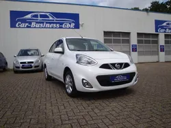 Weiß Gebraucht 2014 Nissan Micra Visia Kleinwagen | 6.350 € (Fairer Preis)