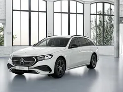 Weiß Gebraucht 2024 Mercedes E220 AMG Limousine | 48.980 € (Superpreis)