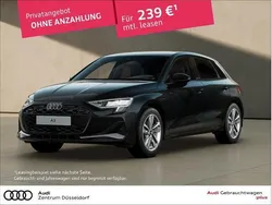 Schwarz Gebraucht 2025 Audi A3 Sportback Advanced Limousine | 30.470 € (Guter Preis)