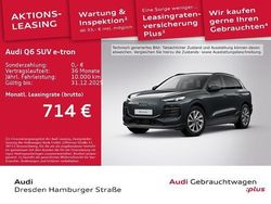 Grau (manhattangrau metallic) Gebraucht 2024 Audi Q6 e-tron Ambiente SUV | 69.491 € (Teuer)
