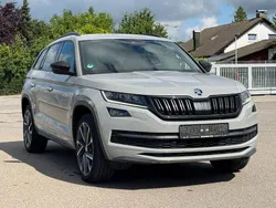 Grau Gebraucht 2018 Skoda Kodiaq SportLine SUV | 25.900 € (Etwas zu teuer)