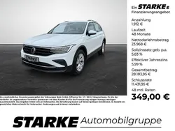 Schwarz (deep black perleffekt) Gebraucht 2021 VW Tiguan Life SUV | 25.880 € (Guter Preis)