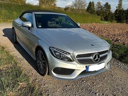 Silber Gebraucht 2017 Mercedes C300 AMG Cabrio | 23.800 € (Guter Preis)