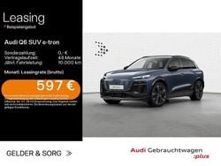 Blau Gebraucht 2025 Audi Q6 e-tron S-Line SUV | 67.420 € (Superpreis)