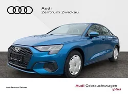 Blau Gebraucht 2022 Audi A3 Basis Limousine | 27.430 € (Fairer Preis)