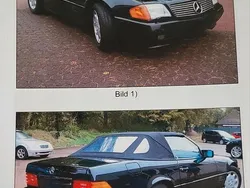 Schwarz Gebraucht 1990 Mercedes 500 Cabrio | 29.000 €