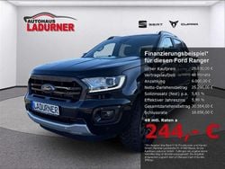 Schwarz Gebraucht 2020 Ford Ranger Wildtrack Abholung | 29.930 € (Superpreis)