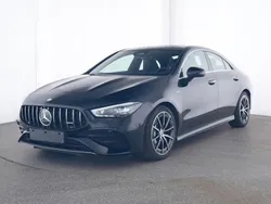 Metalliclack kosmosschwarz Gebraucht 2024 Mercedes CLA35 AMG Premium Coupé | 48.430 € (Superpreis)