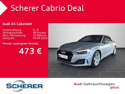 Florettsilber metallic verdeck Gebraucht 2024 Audi A5 Cabriolet Advanced Plus Cabrio | 43.890 € (Guter Preis)
