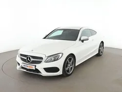 Weiß Gebraucht 2016 Mercedes C180 AMG line Coupé | 23.090 € (Teuer)