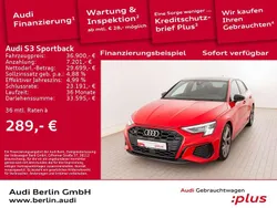 Tangorot metallic Gebraucht 2021 Audi S3 Sportback Kombi | 36.900 € (Fairer Preis)