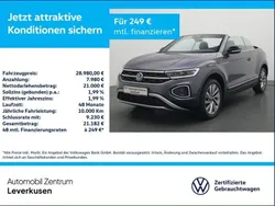 Rauch grau Gebraucht 2023 VW T-Roc Cabriolet Move Cabrio | 28.980 € (Guter Preis)