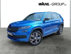 Blau Gebraucht 2021 Skoda Kodiaq SportLine SUV | 35.990 € (Fairer Preis)