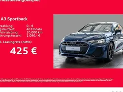 Blau Neu 2025 Audi A3 Sportback S-Line Limousine | 41.214 € (Fairer Preis)