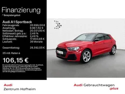 Progressivrot metallic Gebraucht 2024 Audi A1 Sportback S-Line Kleinwagen | 26.999 € (Fairer Preis)