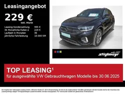 Schwarz Gebraucht 2024 VW T-Roc R-line SUV | 31.270 € (Fairer Preis)