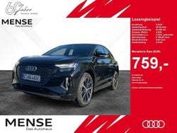 Mythosschwarz Gebraucht 2024 Audi Q4 Sportback e-tron S-Line SUV | 42.895 € (Teuer)