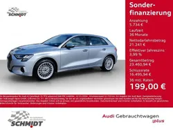 Silber Gebraucht 2024 Audi A3 Sportback Advanced Limousine | 26.975 € (Superpreis)