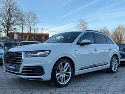 Gletscherweiß metallic (metallic) Gebraucht 2018 Audi SQ7 Advanced Plus SUV | 42.200 € (Superpreis)