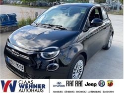 Onyx schwarz) (schwarz Gebraucht 2021 Fiat 500e Action Kleinwagen | 13.650 € (Fairer Preis)