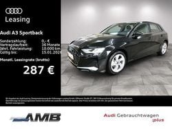 Mythosschwarz metallic Gebraucht 2025 Audi A3 Advanced Plus Limousine | 28.190 € (Superpreis)