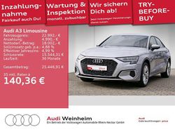 Silber Gebraucht 2022 Audi A3 Advanced Limousine | 22.992 € (Fairer Preis)
