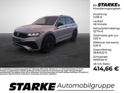 Grau Gebraucht 2021 VW Tiguan R-line SUV | 35.950 € (Fairer Preis)