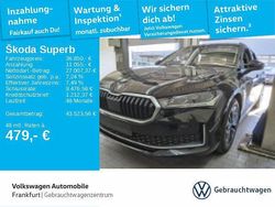Onyxschwarz metallic Gebraucht 2024 Skoda Superb Selection Kombi | 36.850 €