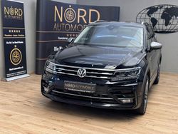 Deep black perleffek (metallic) Gebraucht 2021 VW Tiguan Allspace R-line SUV | 33.899 € (Guter Preis)