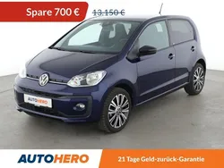 Blau Gebraucht 2020 VW up! United Kleinwagen | 12.140 € (Fairer Preis)