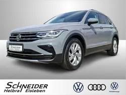 Mondsteingrau 4.mo Gebraucht 2021 VW Tiguan Elegance SUV | 27.860 € (Superpreis)