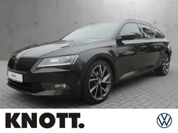 Schwarz Gebraucht 2016 Skoda Superb SportLine Kombi | 21.990 € (Etwas zu teuer)