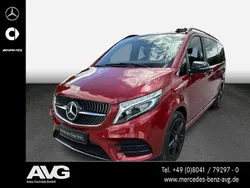 Hyazinthrot Gebraucht 2021 Mercedes V250 AMG line Van / Kleinbus | 50.600 € (Guter Preis)