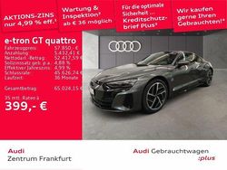 Daytonagrau perleffekt Gebraucht 2022 Audi e-tron GT quattro Ambiente Limousine | 57.850 € (Fairer Preis)