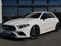 Polarweiss unilack Gebraucht 2020 Mercedes A180 AMG line Limousine | 21.400 € (Fairer Preis)