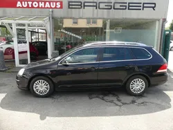 Schwarz Gebraucht 2009 VW Golf VI Sportline Kombi | 4.490 € (Teuer)